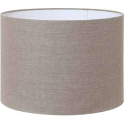 Light & Living - kap - Dark Linen - grijs - textiel - Ø 50cm - E27 - 2251347