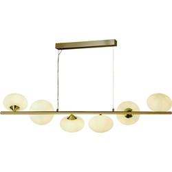 Hanglamp Pebble Metaal L:23cm Messing