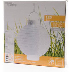 5 stuks - LED solar lantaarn rond buiten