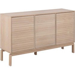Dressoir - Wit Eiken - 135,4x40x80cm - Klevik