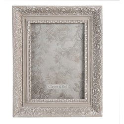 Clayre & Eef Fotolijst Grijs Polyresin