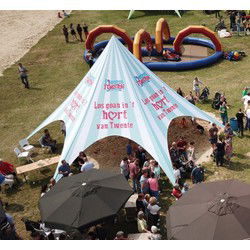 Bereken zelf het bedrukken Stertent Vega diameter 12 mtr