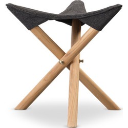 Folding stool Frame teak wood I - Chill Dept