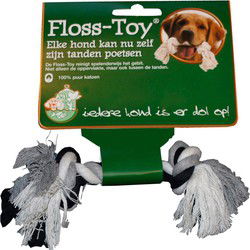 5 stuks - Flosstoy zwart wit mini