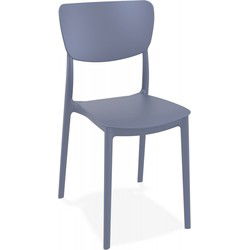 OMA keukenstoel 53x45x82 cm Grijs