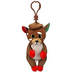 TY Beanie Boos Clip Knuffel Rendier Juno 7 cm