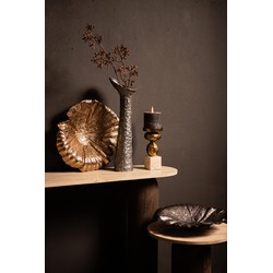PTMD Schaal Losh - 42x40x9 cm - Aluminium - Goud