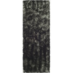 Safavieh Shaggy Indoor Woven Area Rug, Paris Shag Collection, SG511, in Titanium, 69 X 244 cm
