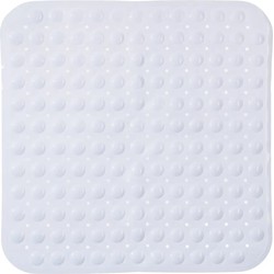 5Five Badmat - wit - anti-slip - 54 x 54 cm - Badmatjes