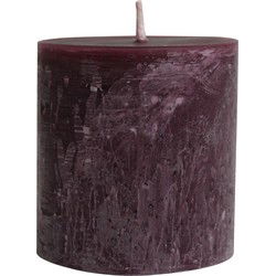 PTMD Kaars New Rustic Outdoor - 15x15x16 cm - Parrafin - Erika