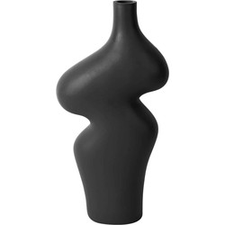 Vaas Organic Curves - Zwart - 15,5x8x30,5cm