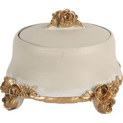 Clayre & Eef Sieradendoos Beige Kunststof