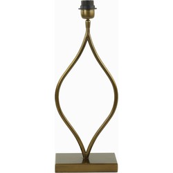 Light & Living - Lampvoet OKNO - 19.5x12x47cm - Goud