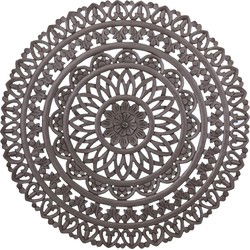 PTMD Wandpaneel Farris - 120x1x120 cm - MDF - Bruin