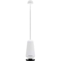 Sompex tafellamp MINIMAX - witte, oplaadbare tafellamp