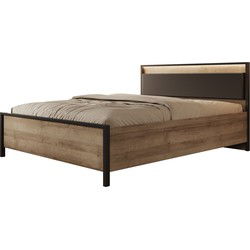 Meubella - Tweepersoonsbed Honduras - Eiken - 160x200 cm