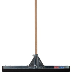 Talen Tools Vloer/douche trekker - rubber 55 cm - houten steel 140 cm - Vloertrekkers