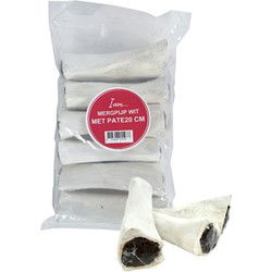 I AM MERGPIJP WIT MET PATE 20 CM-6 ST