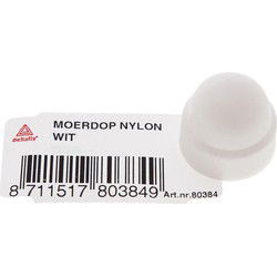 Moerdop m10 nylon wit