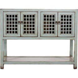 Fine Asianliving Chinese Sidetable Grijs B109xD80xH86cm