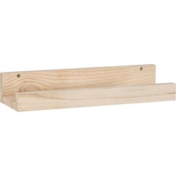 Wandplank van massief grenen - L40 x H7 cm