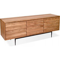 GALILEO design tv-meubel 147x39x50 cm bruin