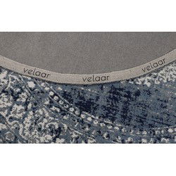 Vloerkleed Rond - Blauw - Ø150cm - Vloerkleed Durban
