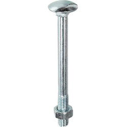 Moerbout m10x140 verz