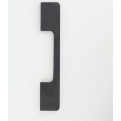 Deurgreep Gaby - zwart - 128 mm - Industrieel - Handgreep - Kastgreep - Ladegreep