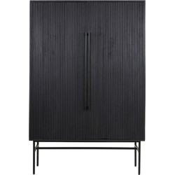 Light & Living - Kast ABAGE - 120x40x180cm - Zwart