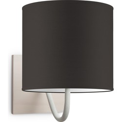 wandlamp beach bling Ø 20 cm - bruin