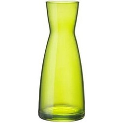 Bloemboeketten zandloper vaas groen 20 cm - Vazen