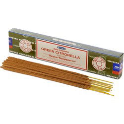 Satya Nag Champa wierrook stokjes citronella geur - 15x - Wierookstokjes
