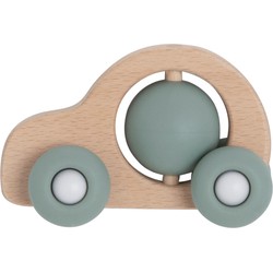 Baby's Only Houten speelgoed auto - Baby speelgoed - Stonegreen