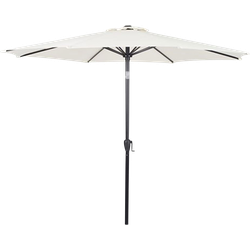 Jairo verstelbare parasol gebroken wit - Ø 3 meter