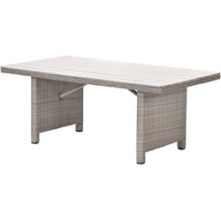 Garden Impressions Nova lounge tuintafel 170x90 cm - vintage willow