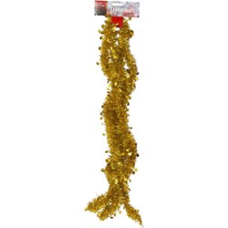Gouden kerstboom slinger 270 cm - Kerstslingers