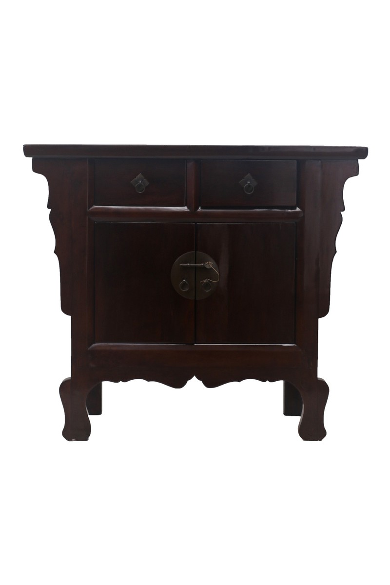 Fine Asianliving Fine Asianliving Antieke Klein Chinees Dressoir Donker (1900-1920) - Zhejiang, China - 