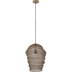 PTMD Miko Brass iron wired hanging lamp see through S