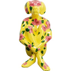 Decofiguur Gangster Dog Yellow 80cm