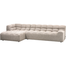 WOOOD Allure Chaise Longue Links - Polyester - Naturel - 79x324x165