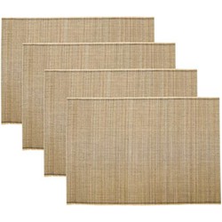 House Doctor Placemat Bamb  Naturel - 4 stuks