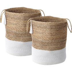 Beliani GAJAR - Mand-Beige-Jute