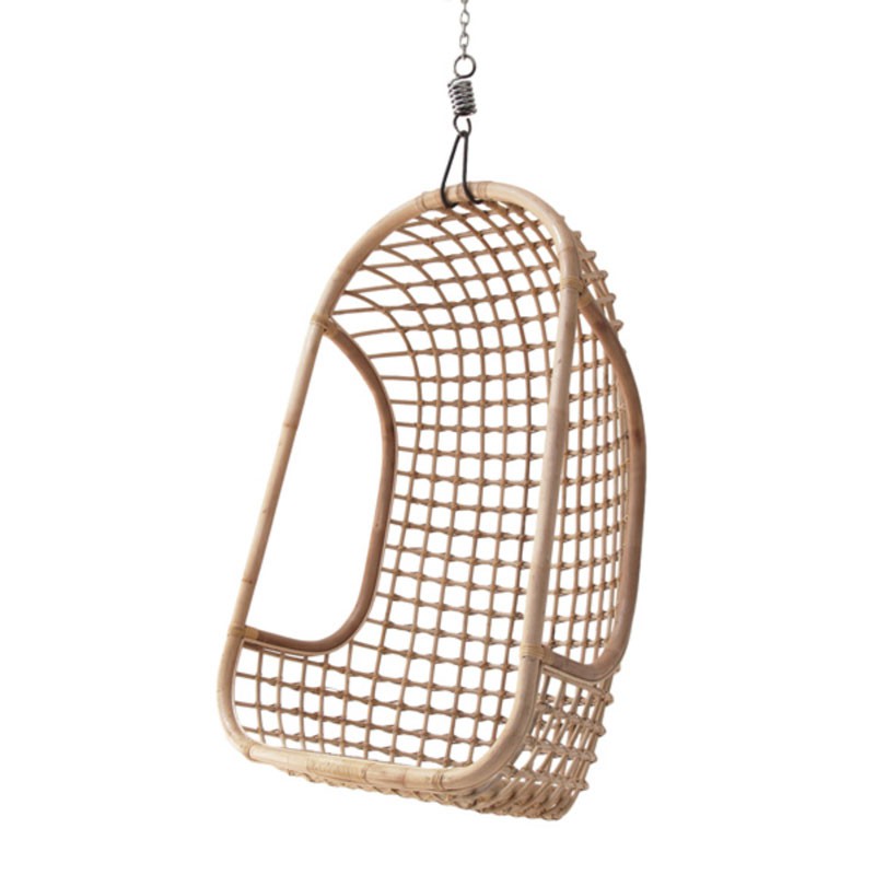 HKliving hanging chair, hangstoel naturel - 