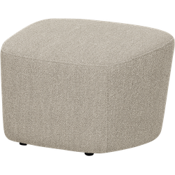 vtwonen Lofty Hocker - Bouclé - Naturel - 41x62x48