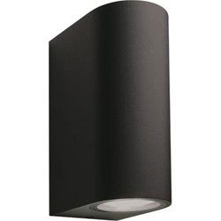 Garden lights sibus black wandverlichting 12 v 310 lm 4 w 3000 k