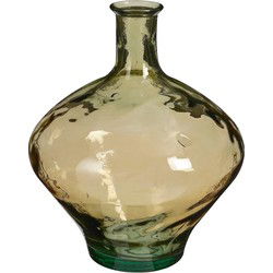 Mica Decorations Vaas Kyara - 37x37x46 cm - Gerecycled glas - Beige