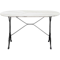 Bistro Tafel Kaffeehaus White 120x60cm