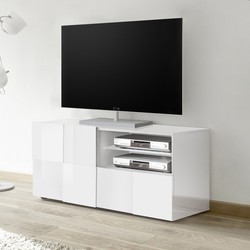 TV-meubel met 1 deur en 1 lade L121 cm - Dama