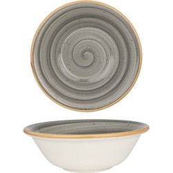 Bonna Kommetje - Aura Space - Porselein - 16 cm (400cc) - set van 6